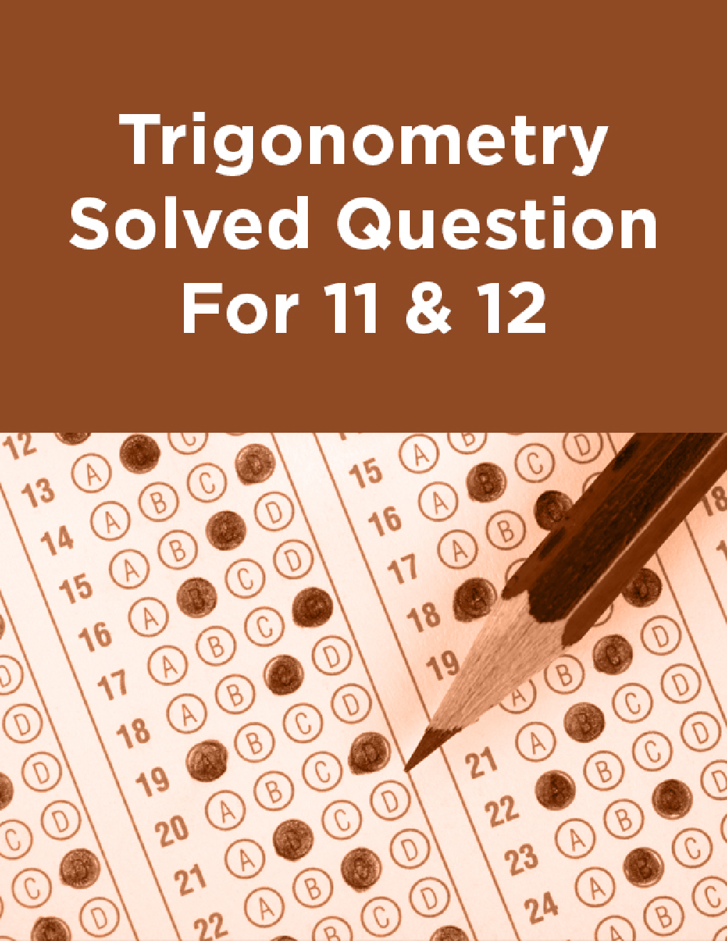 Trigonometry Solved Question For 11 & 12 - Page 1