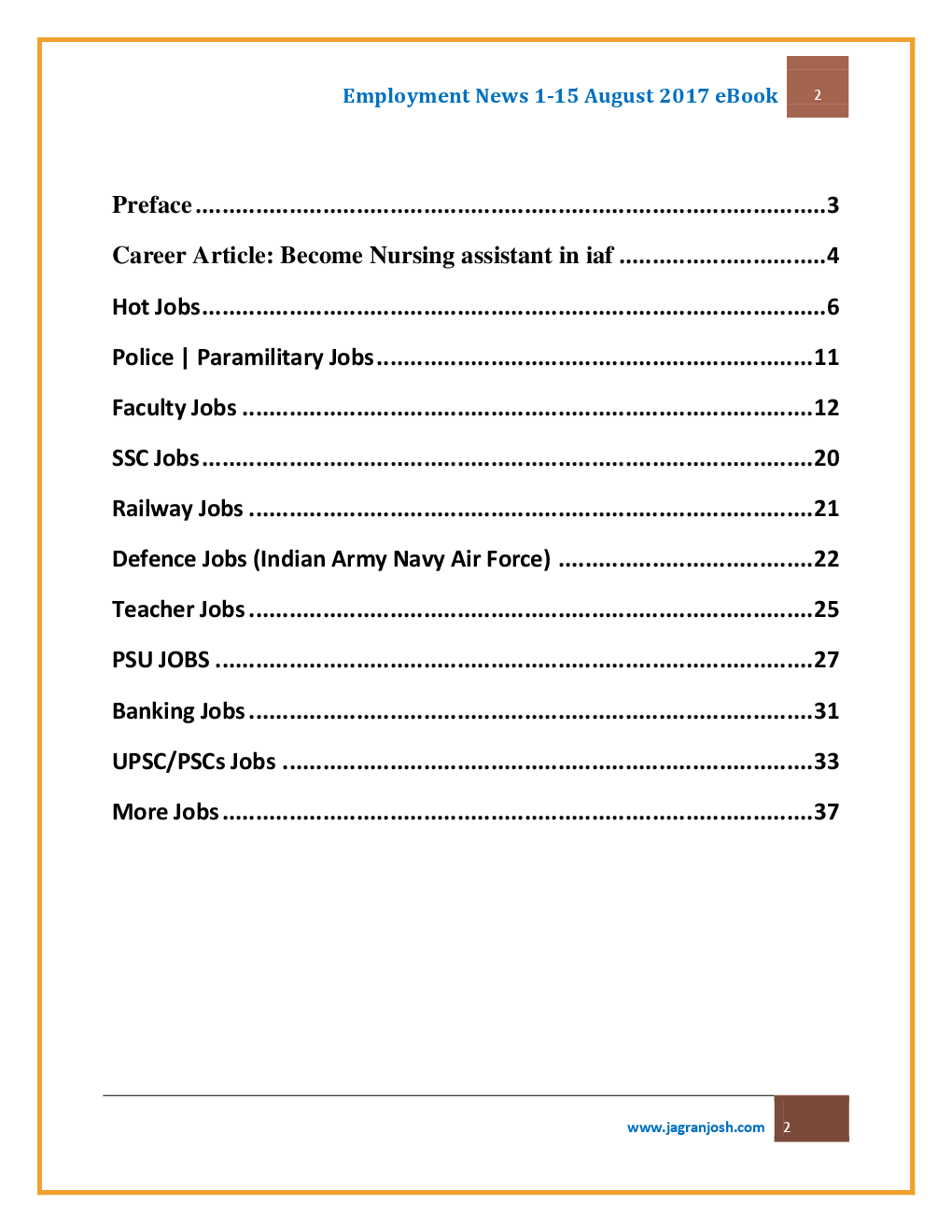 Employment News 1-15 August 2017 Ebook - Page 3