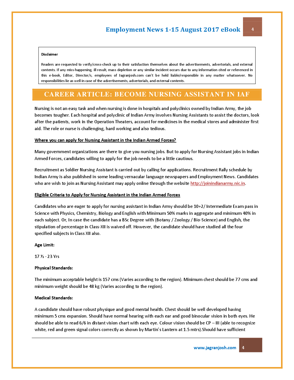 Employment News 1-15 August 2017 Ebook - Page 5