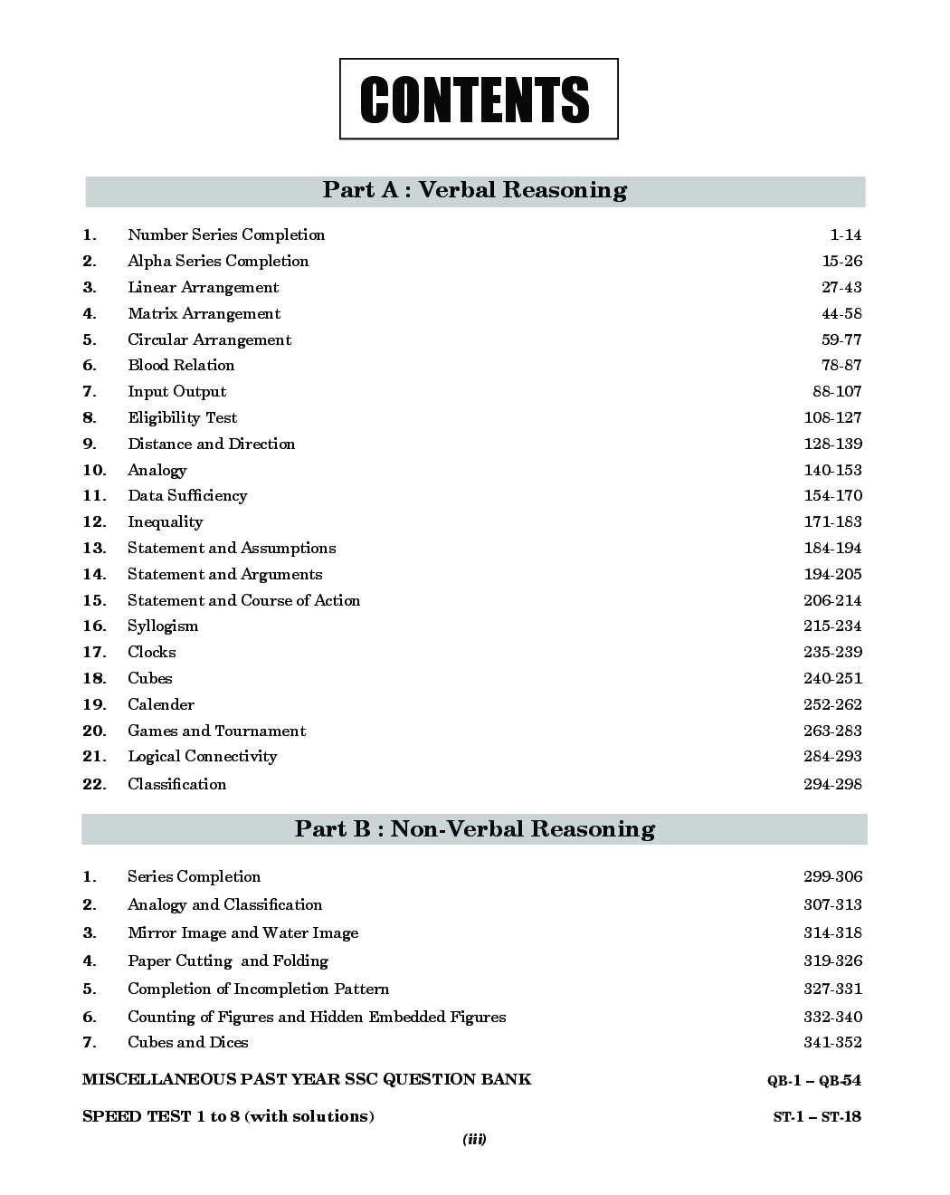 SSC Reasoning Verbal And NonVerbal Guide For CGL CHSL MTS GD Constable - Page 4
