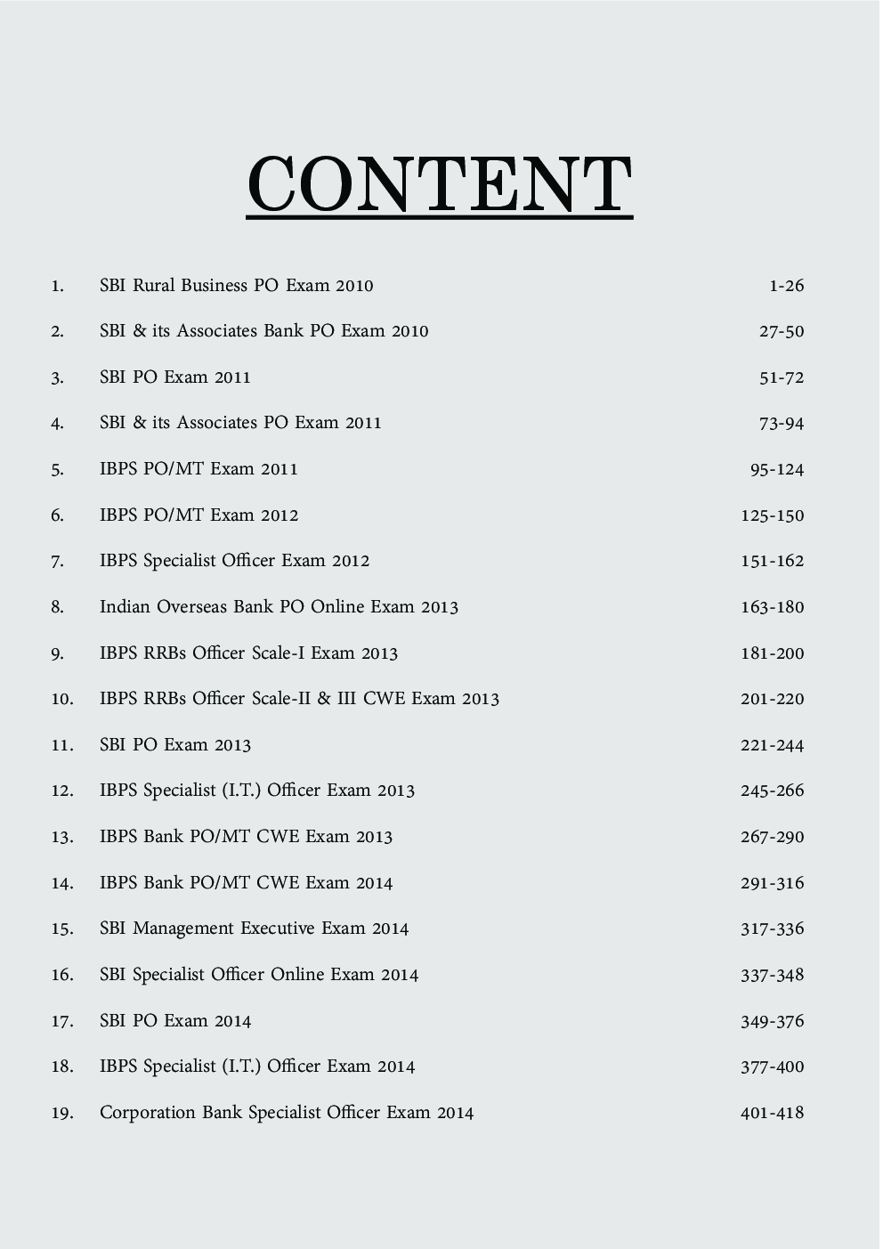 SBI & IBPS Bank PO Solved Papers - 32 papers 2nd Edition - Page 4