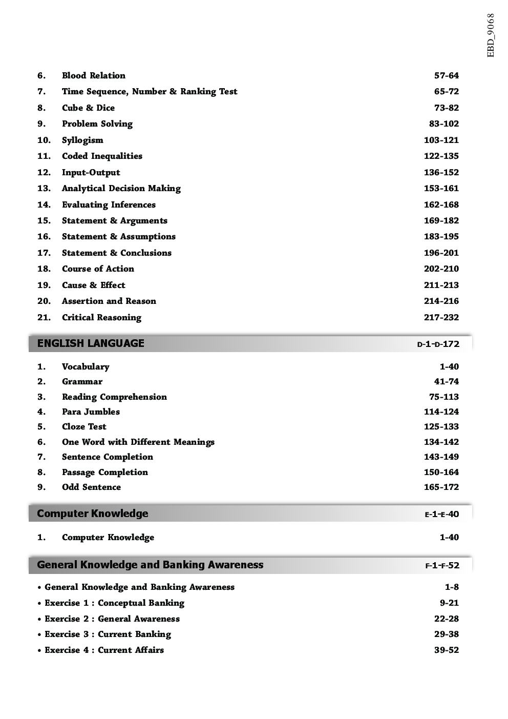 Comprehensive Guide To IBPS-CWE Bank PO/ MT Prelim + Main Exam (6th Edition) - Page 5