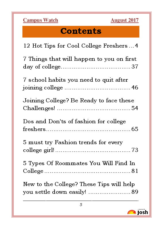 Campus Watch August 2017 E-Book - Page 5