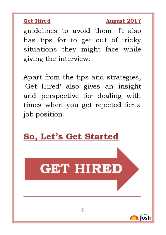 Get Hired August 2017 E-Book - Page 5