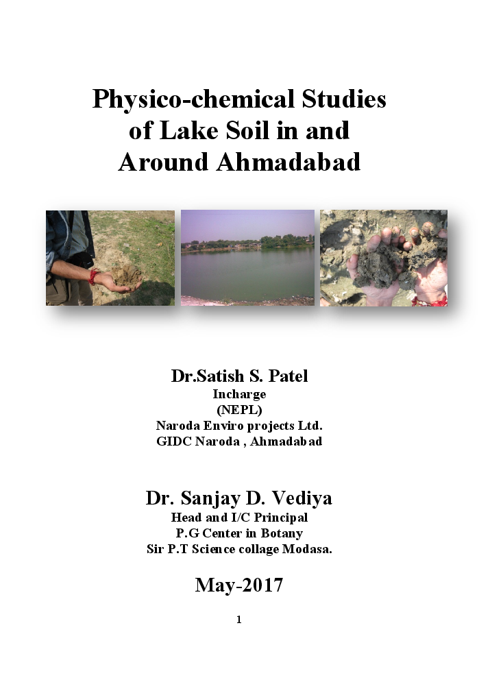 Physico Chemical Studies of Lake Soil In And Around Ahmadabad - Page 2
