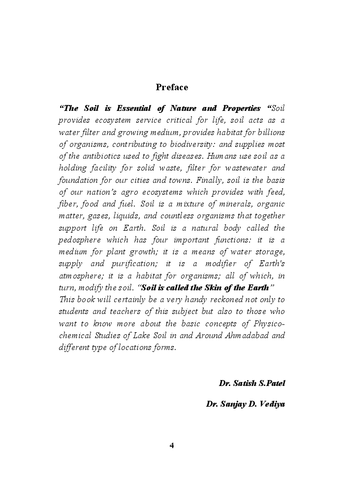 Physico Chemical Studies of Lake Soil In And Around Ahmadabad - Page 5