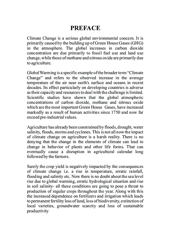 Climate Change Effects And Impact On Agriculture - Page 5