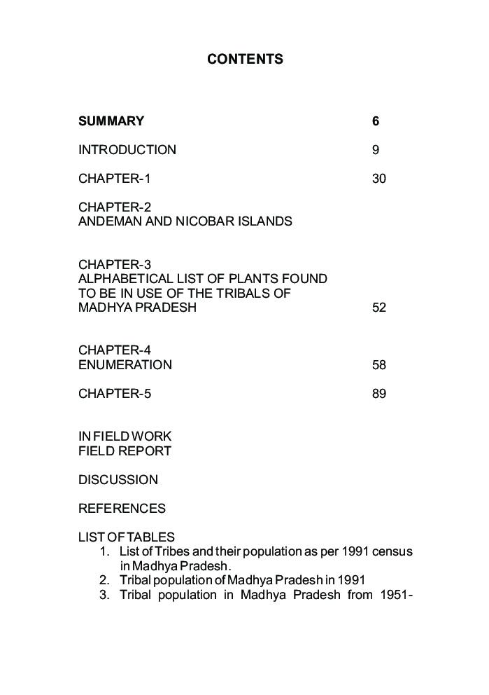 Medicinal Plants Of Madhya Pradesh Ethnobotanical Survey - Page 4