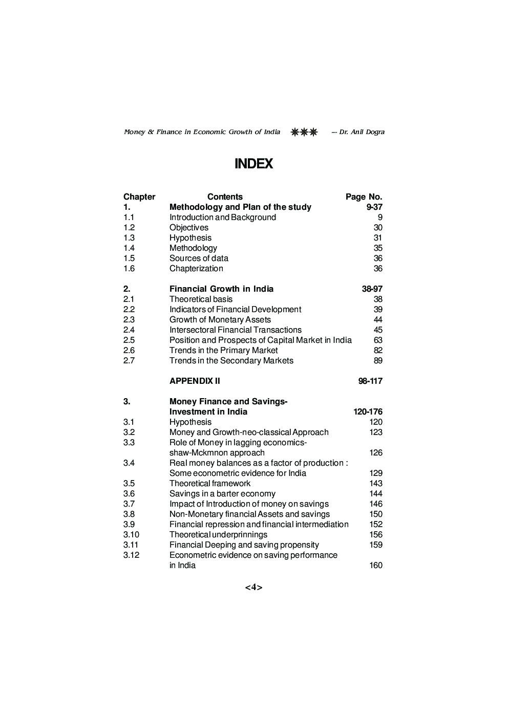 Money And Finance In Economic Growth Of India - Page 5