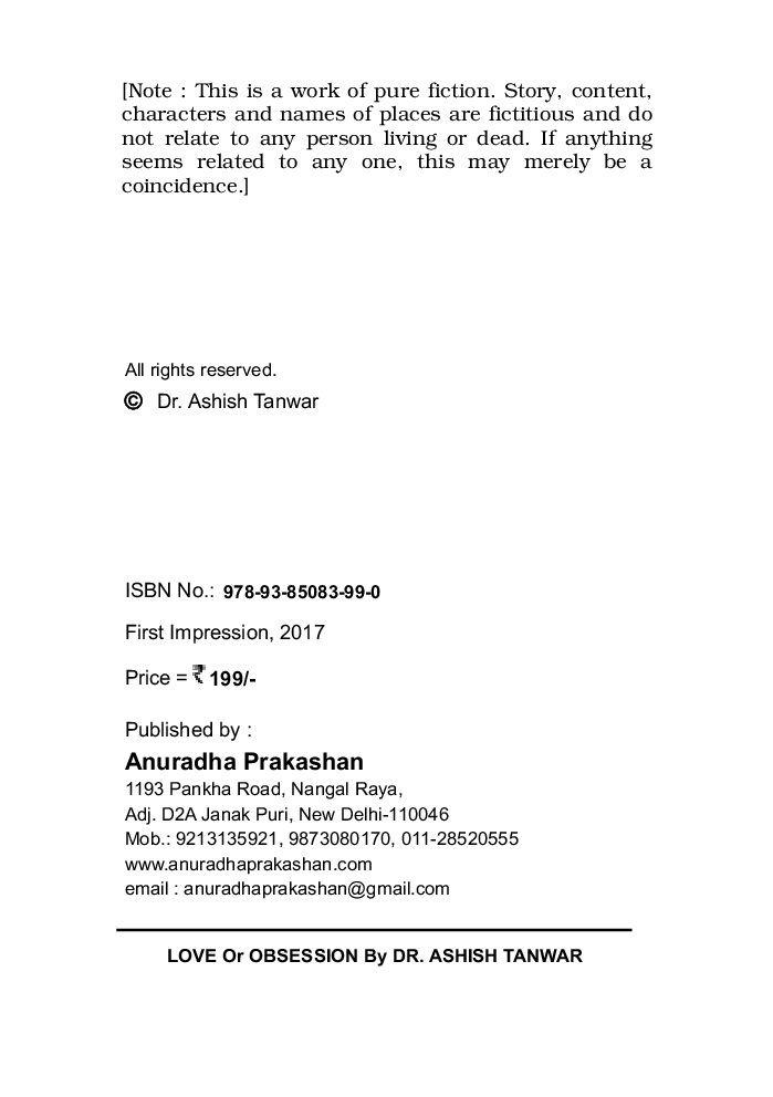 Love Or Obsession - Page 3