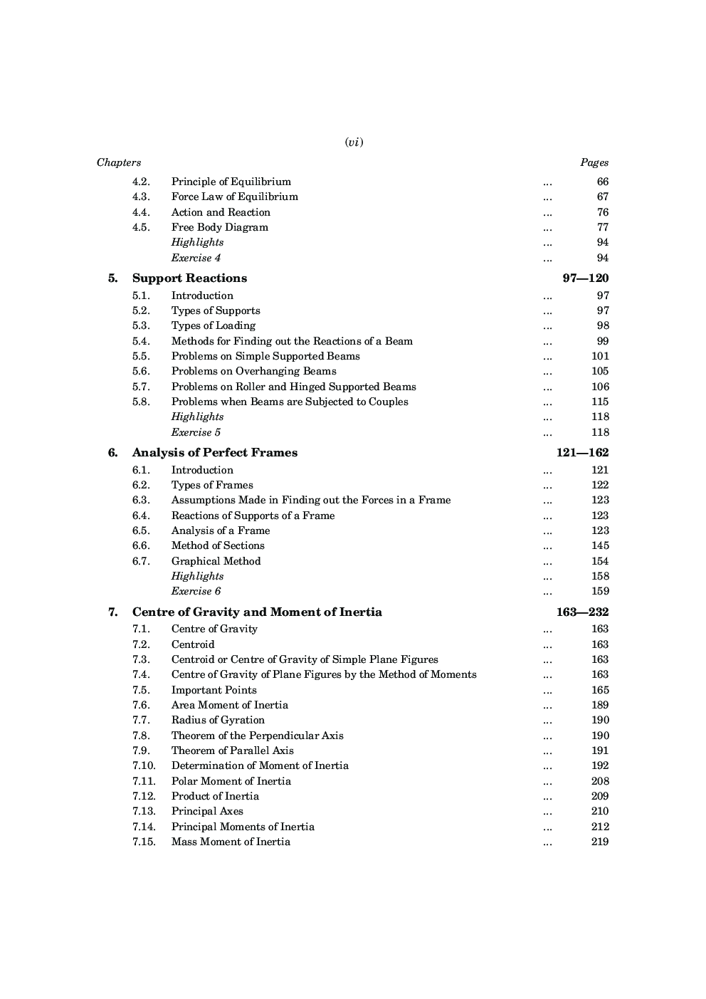 A Textbook Of Engineering Mechanics - Page 5