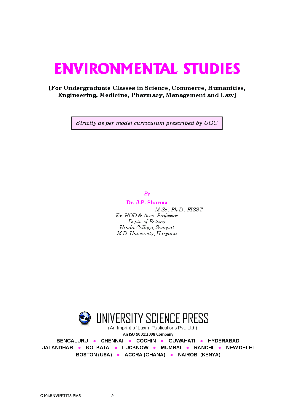 Environmental Studies - Page 2