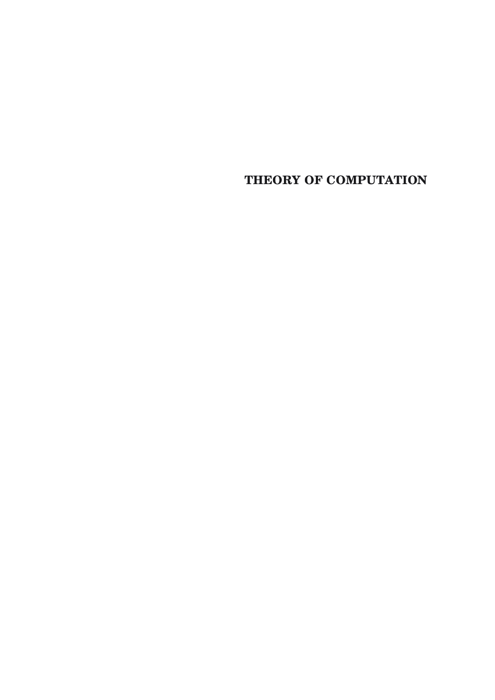 Theory Of Computation - Page 3
