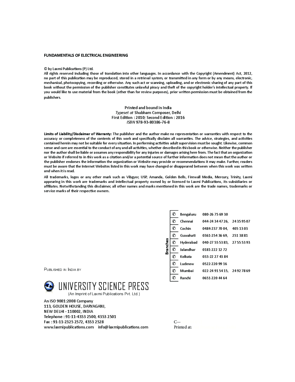 Fundamental Of Electrical Engineering - Page 5