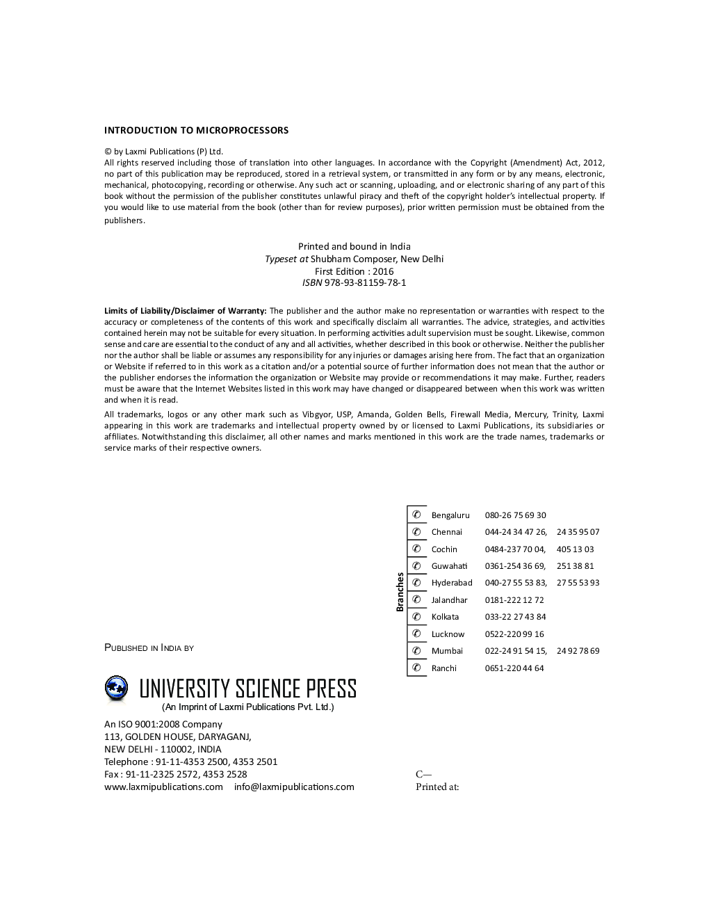 Introduction To Microprocessor - Page 5