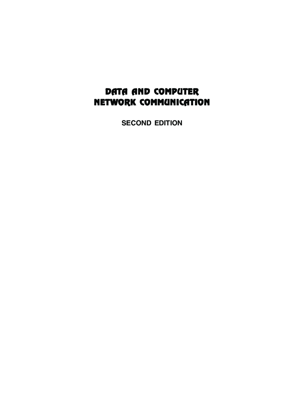 Data And Computer Network Communication - Page 2