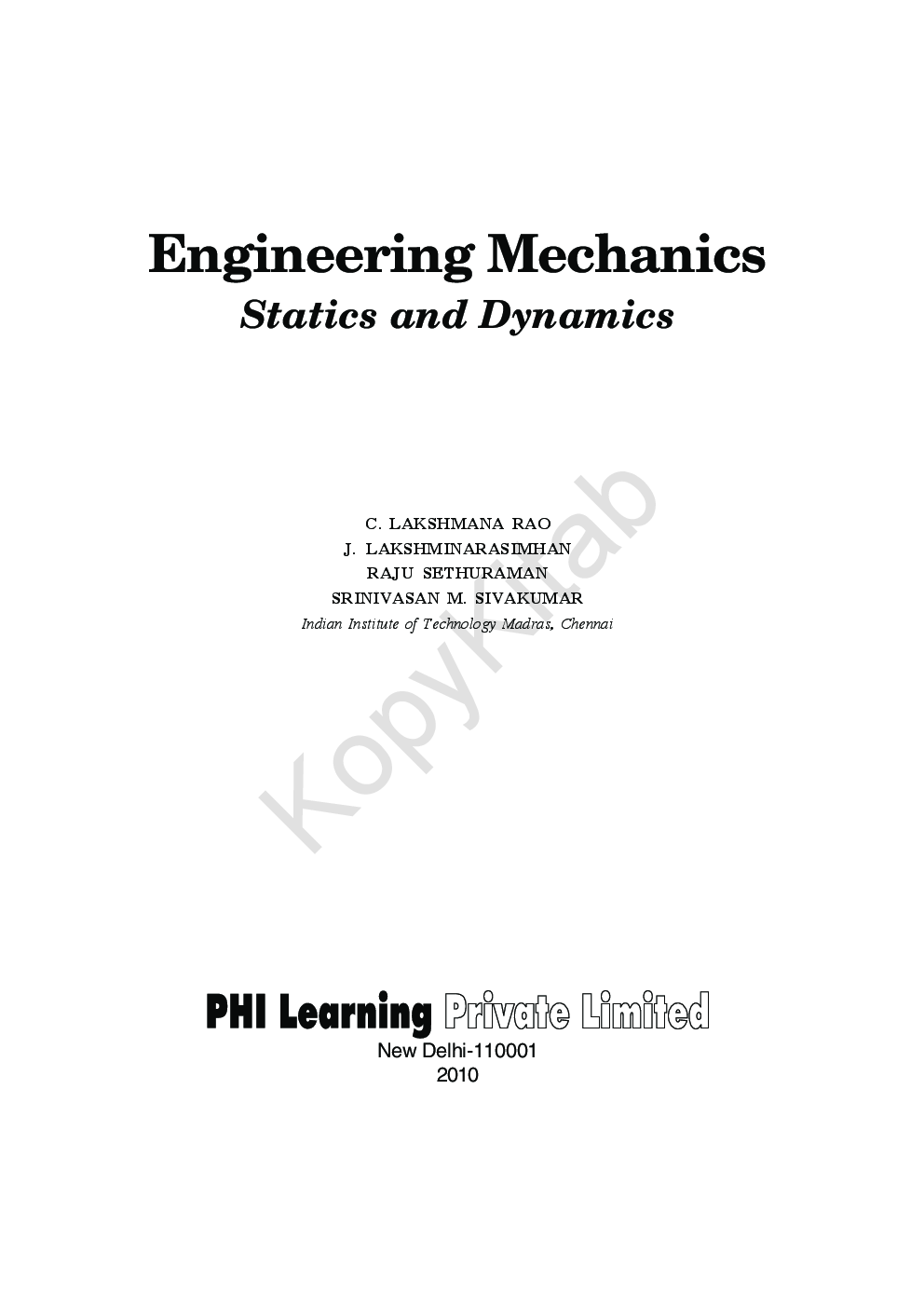 Engineering Mechanics Statics And Dynamics - Page 3