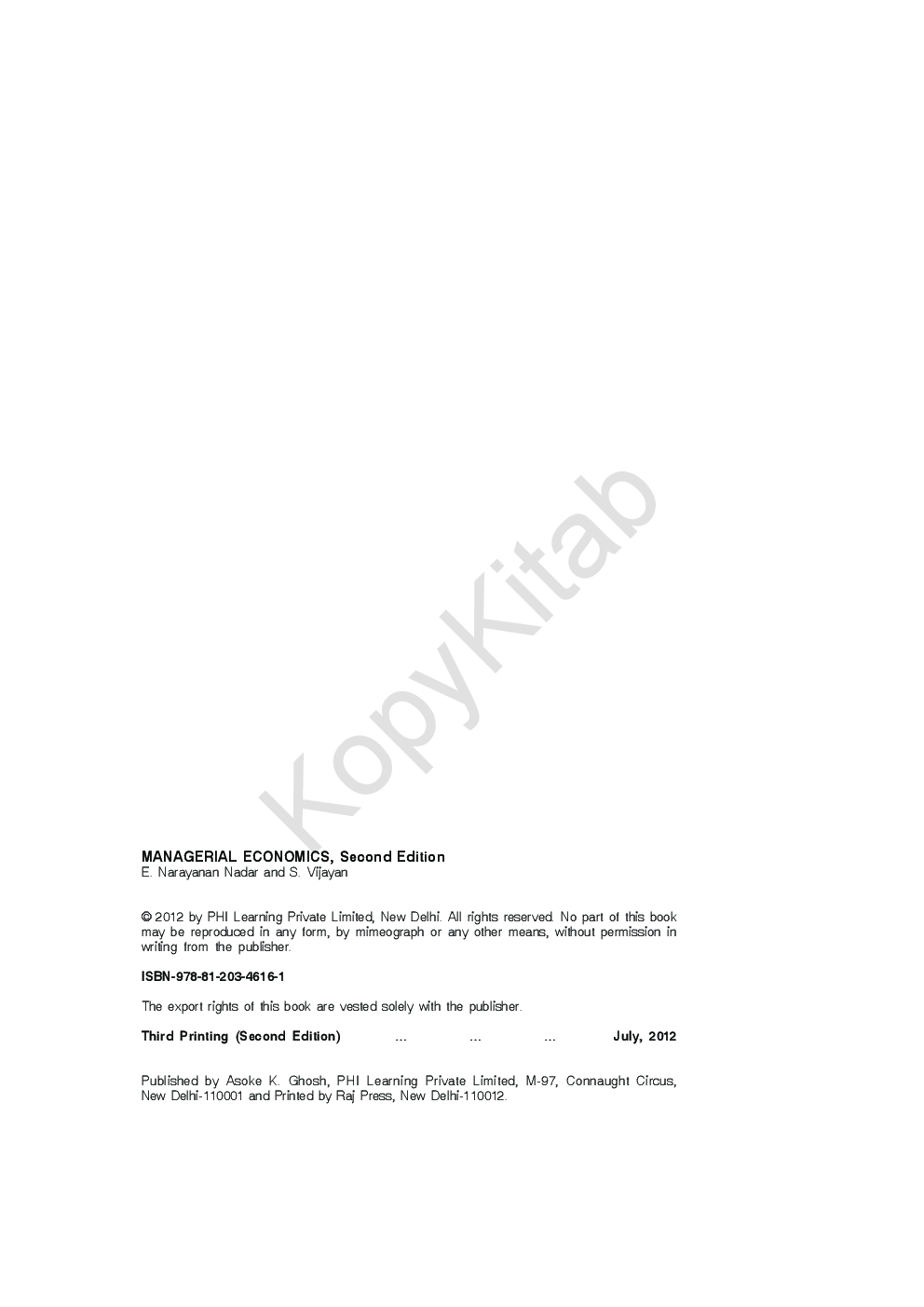 Managerial Economics - Page 3