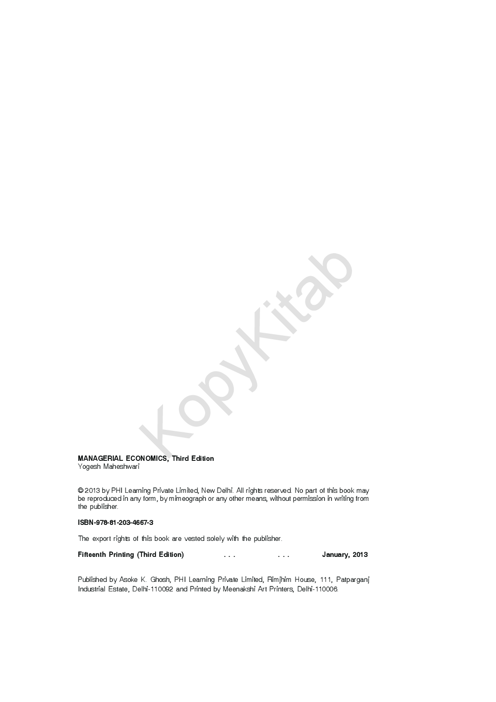 Managerial Economics - Page 3