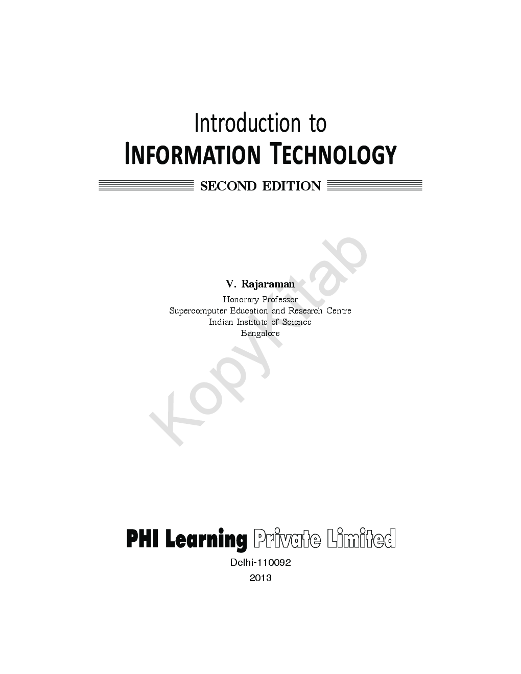 Introduction To Information Technology - Page 2