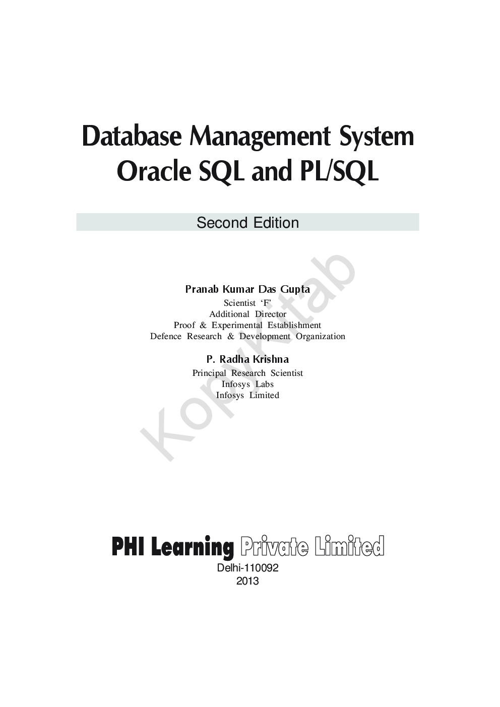 Database Management System Oracle Sql And Pl / Sql - Page 2