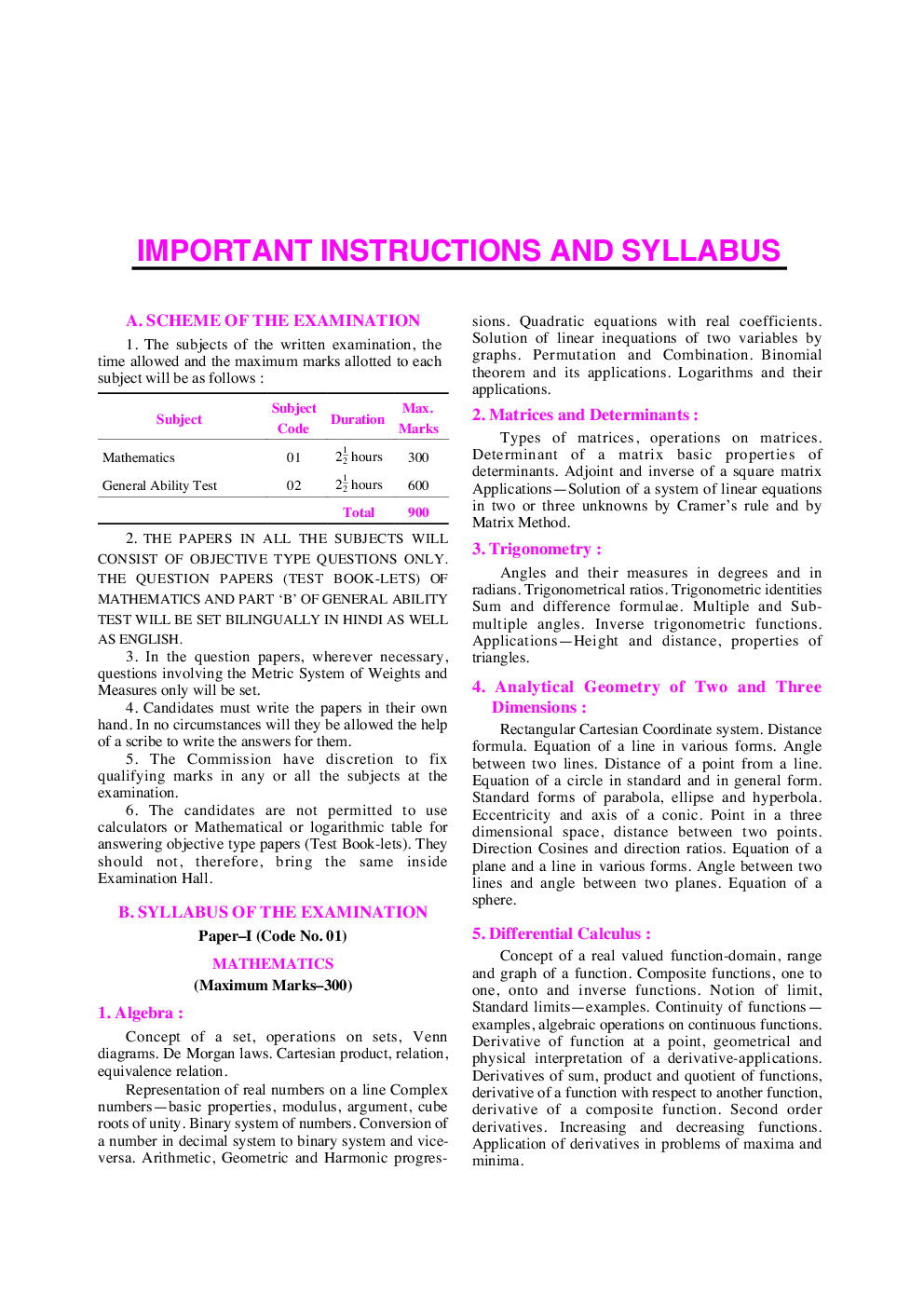 Practice Work Book - NDA And NA Examination - Page 5
