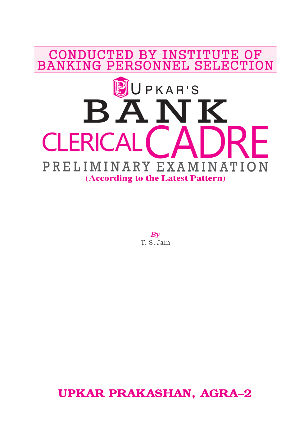 Bank Clerical Cadre Preliminary Examination - Page 2