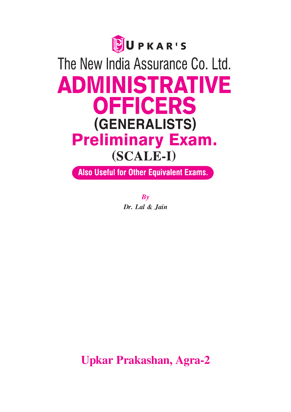 The New India Assurance Co. Ltd. Administrative Officers (Generalists) Preliminary Exam. (Scale-I) - Page 2