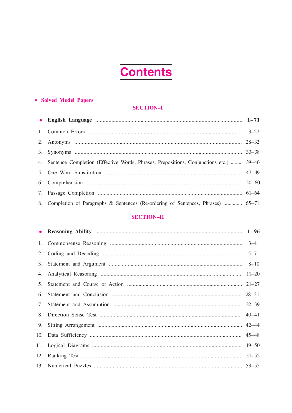 The New India Assurance Co. Ltd. Administrative Officers (Generalists) Preliminary Exam. (Scale-I) - Page 4