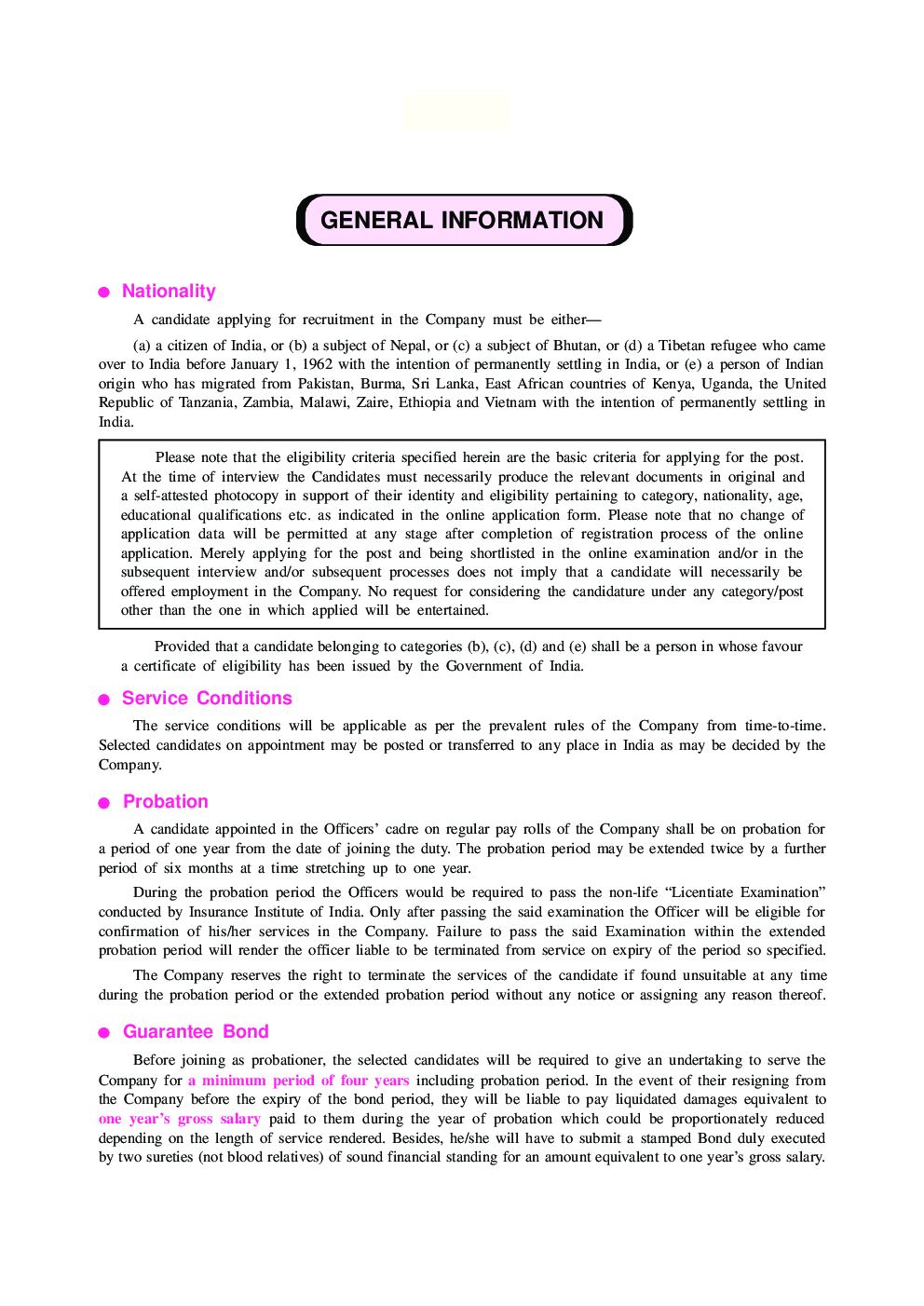 प्रैक्टिस सेट The New India Insurance Company Ltd. प्रशासनिक अधिकारी (जनरलिस्ट्स) प्राम्भिक परीक्षा (स्केल-I) - Page 5
