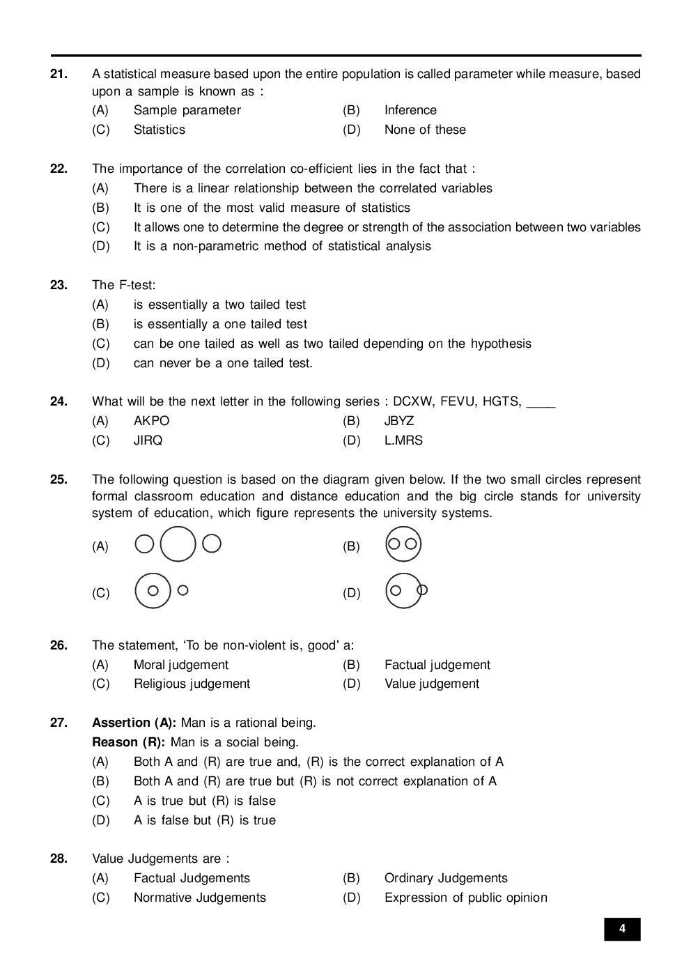 UGC NET Solved Model Question Paper And Theory Content For Management - Page 5