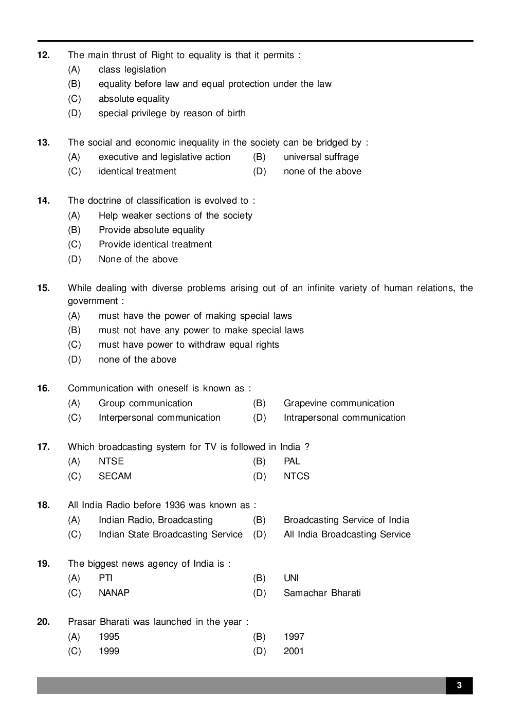 UGC NET Solved Model Question Paper And Theory Content For General Paper I - Page 4