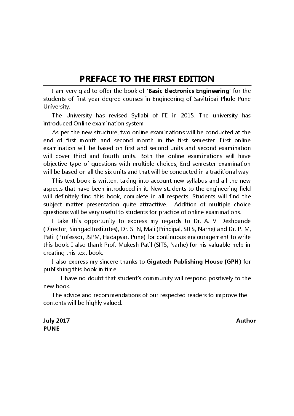 Basic Electronics Engineering Semester I And II (Common for all branches) - Page 4