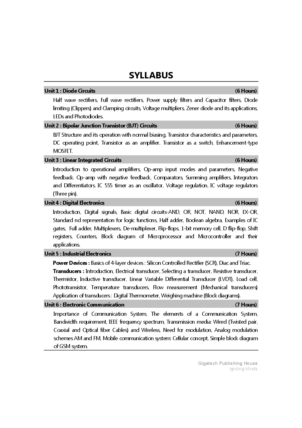 Basic Electronics Engineering Semester I And II (Common for all branches) - Page 5
