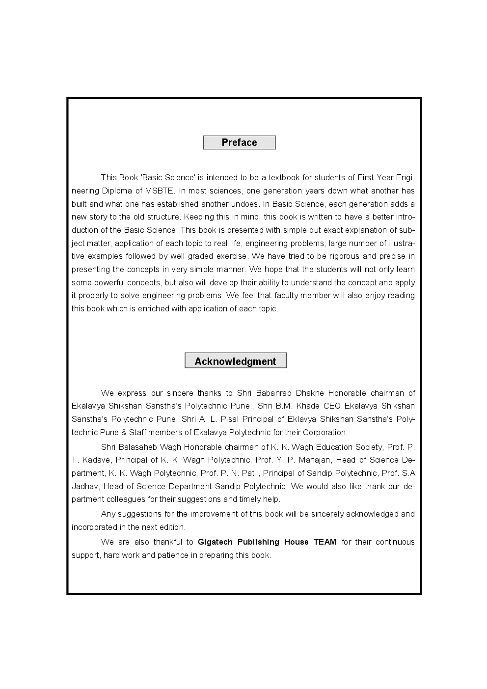 Basic Science Semester I (Common for all branches) - Page 4