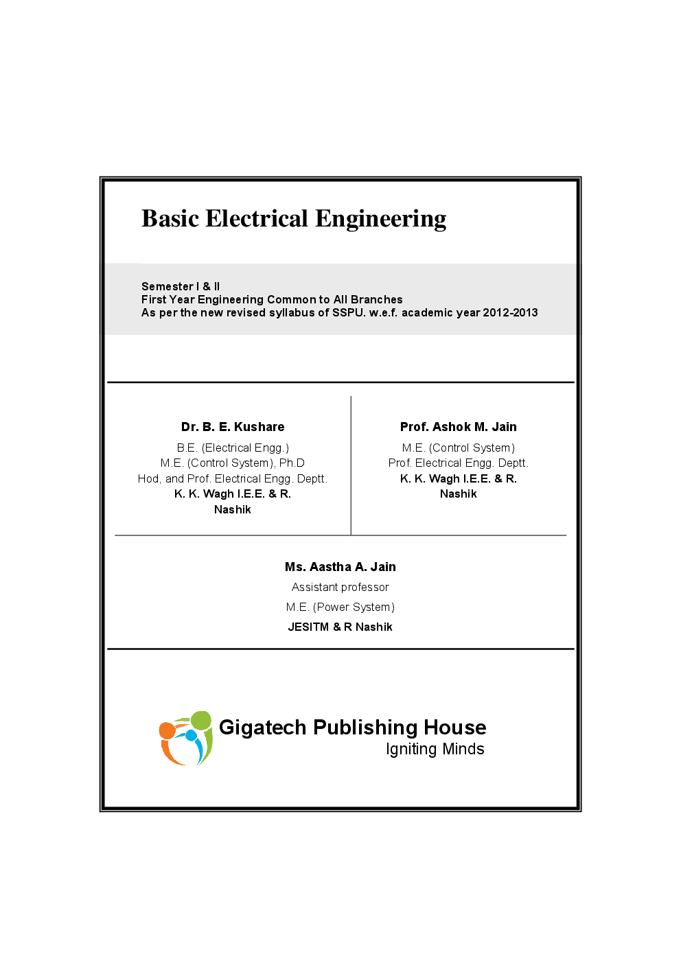 Basic Electrical Engineering Semester I And II (Common for all branches) - Page 2
