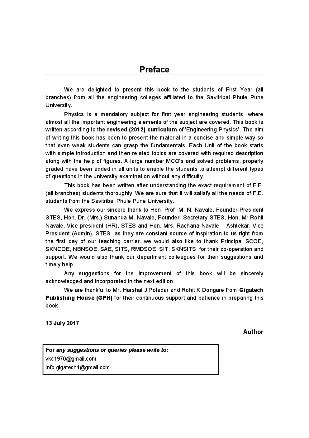 Engineering Physics Semester I And II (Common for all branches) - Page 4