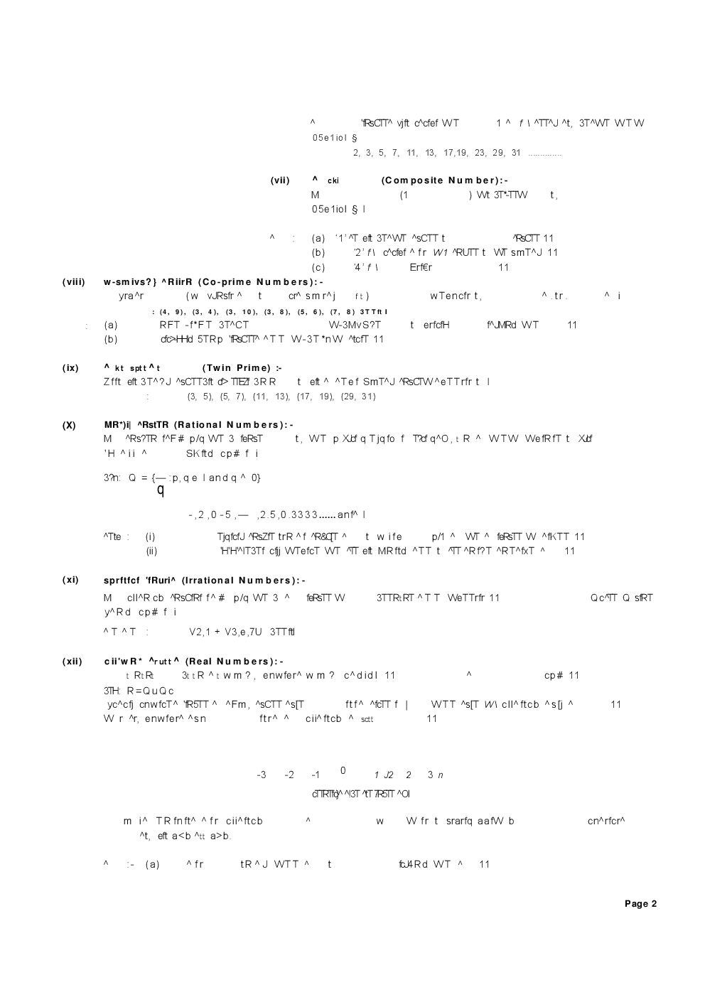 Study Material For IIT JEE & AIEEE Mathematics Part-II With Objective Type Question & Answer Hindi - Page 3