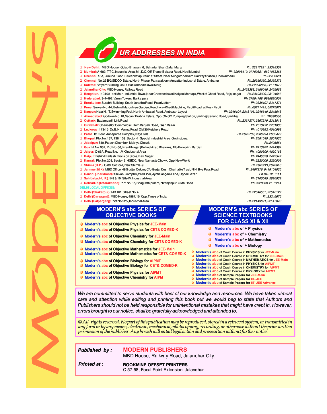 MOD ABC Of Objective Biology CET /COMED-K (E) Karnataka - Page 3