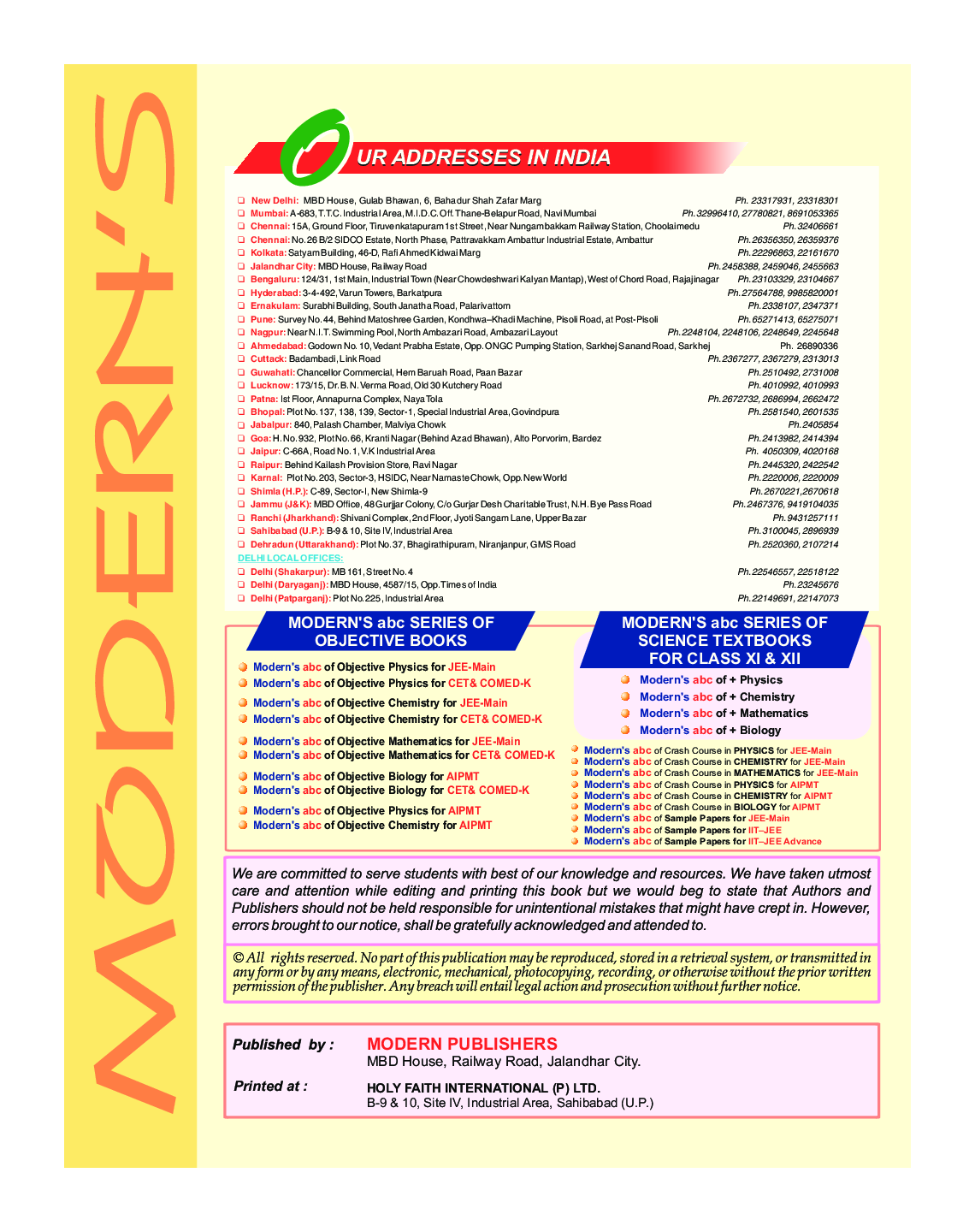 MOD ABC Of Objective Chemistry CET /COMED-K (E) Karnataka - Page 3