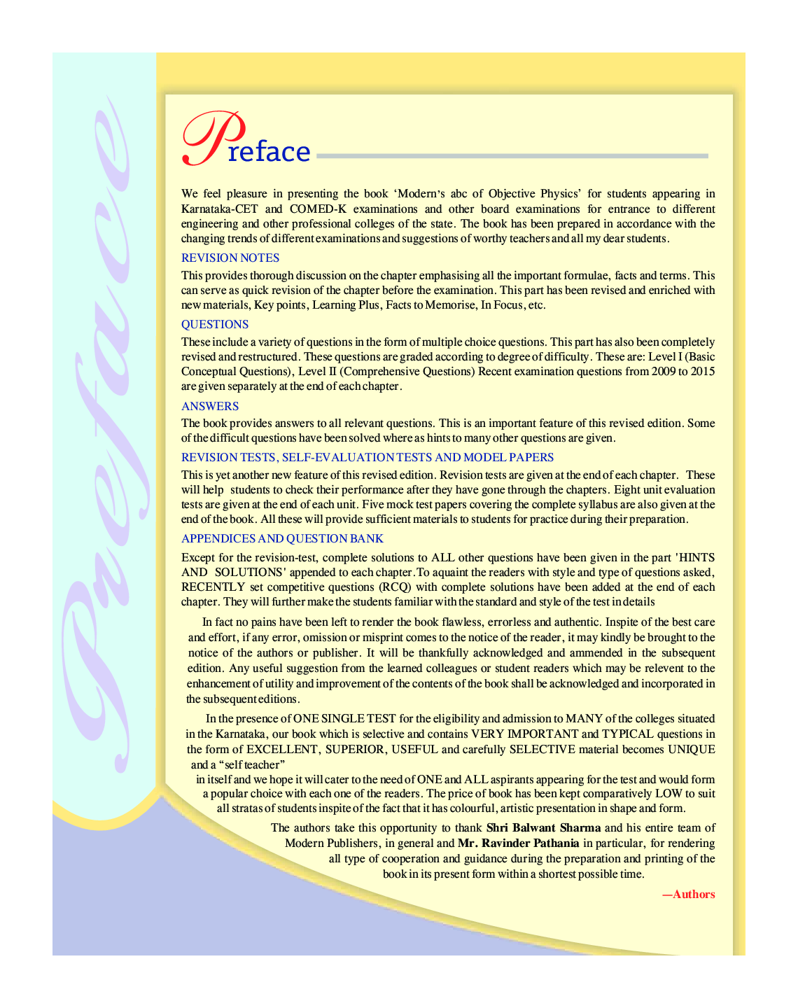 MOD ABC Of Objective Physics CET /COMED-K (E) Karnataka - Page 4