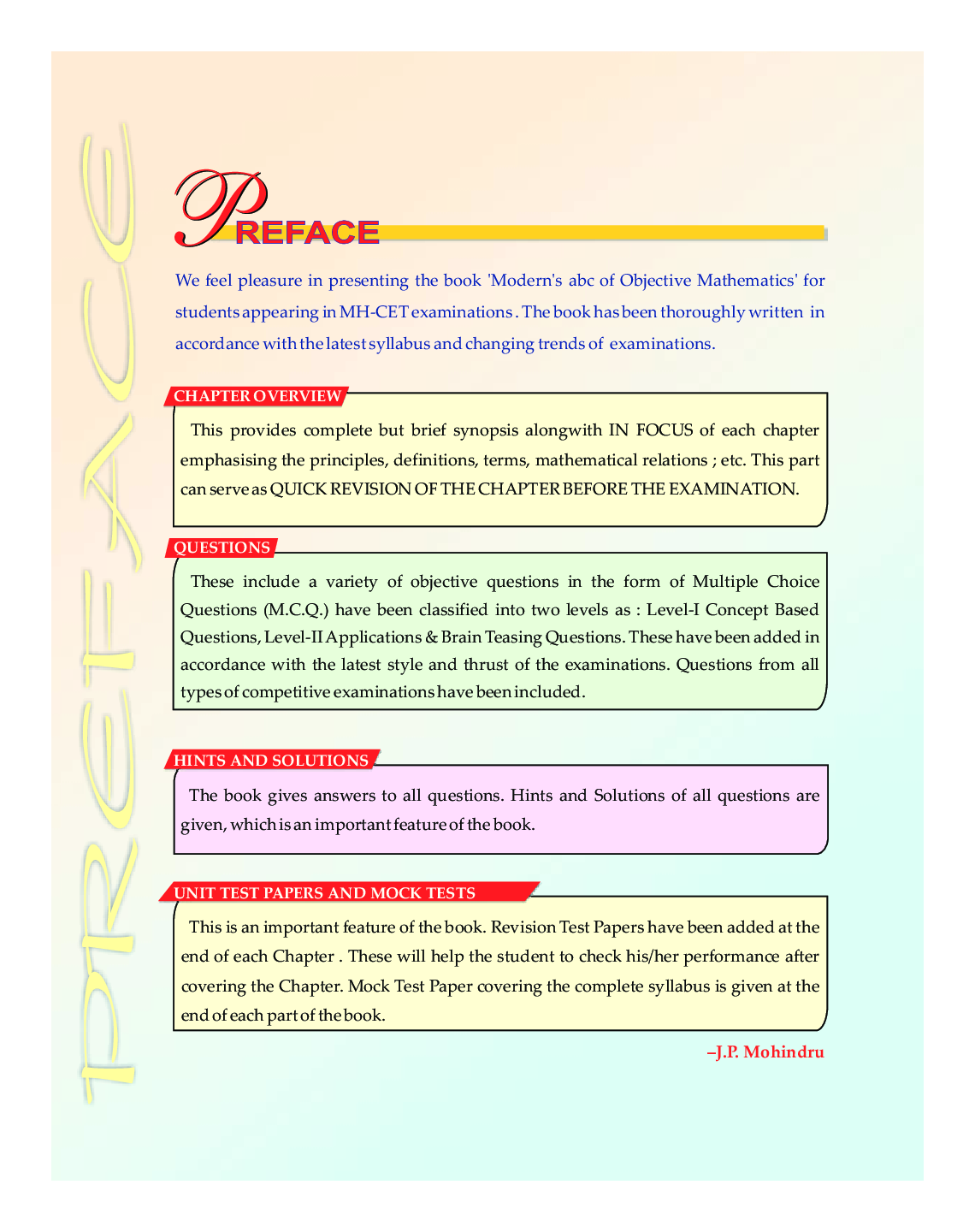 MOD ABC Of Objective Mathematics MH-CET - Page 4