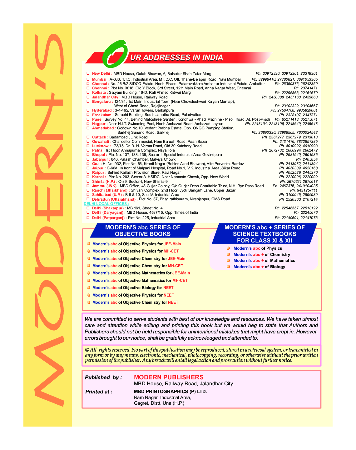 MOD ABC Of Objective Physics MH-CET - Page 3