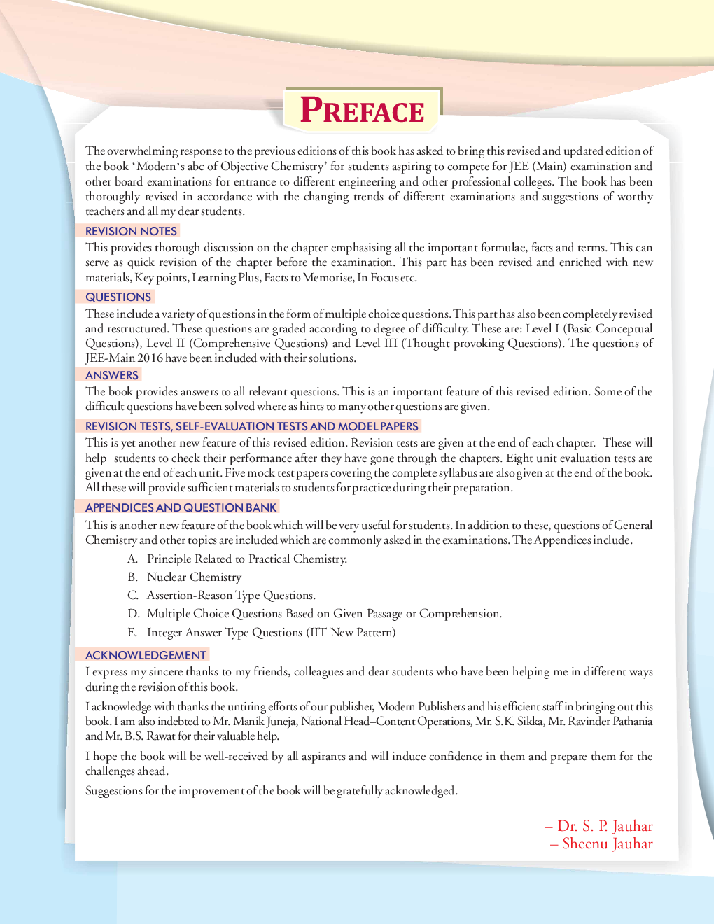 Moderns ABC Of Objective Chemistry JEE Main Part-1 - Page 4