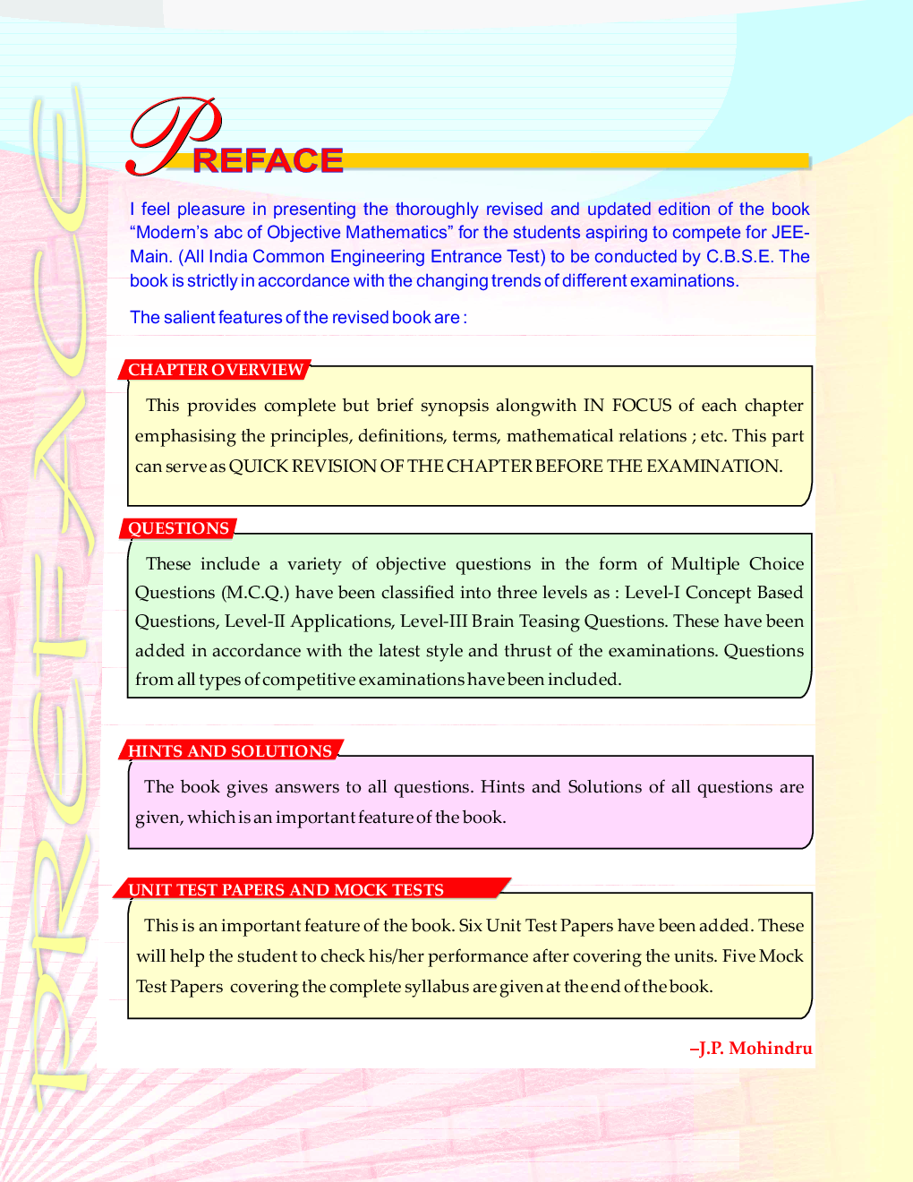 Moderns ABC Of Objective Mathematics JEE Main Part-1 - Page 4