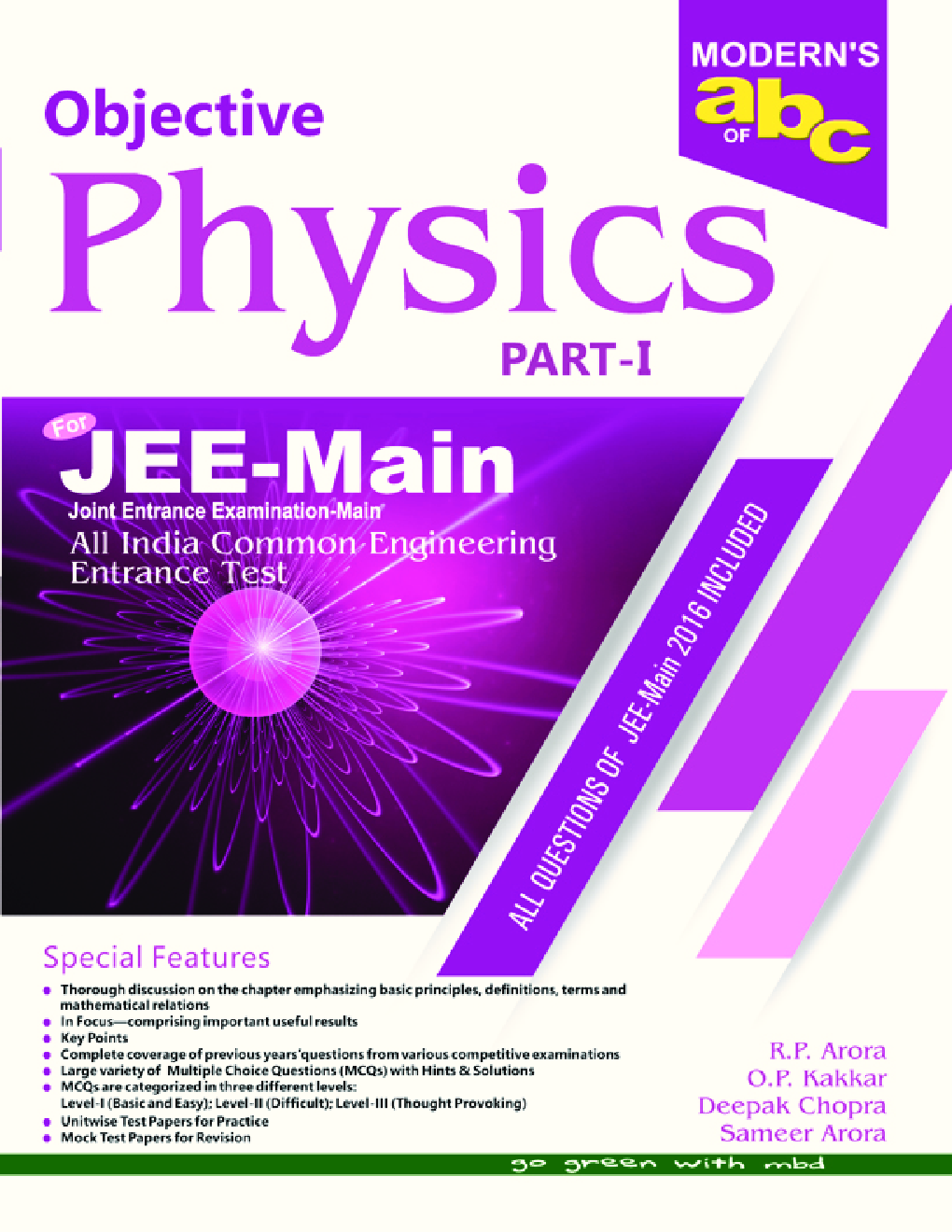 Moderns ABC Of Objective Physics JEE Main Part-1 - Page 1