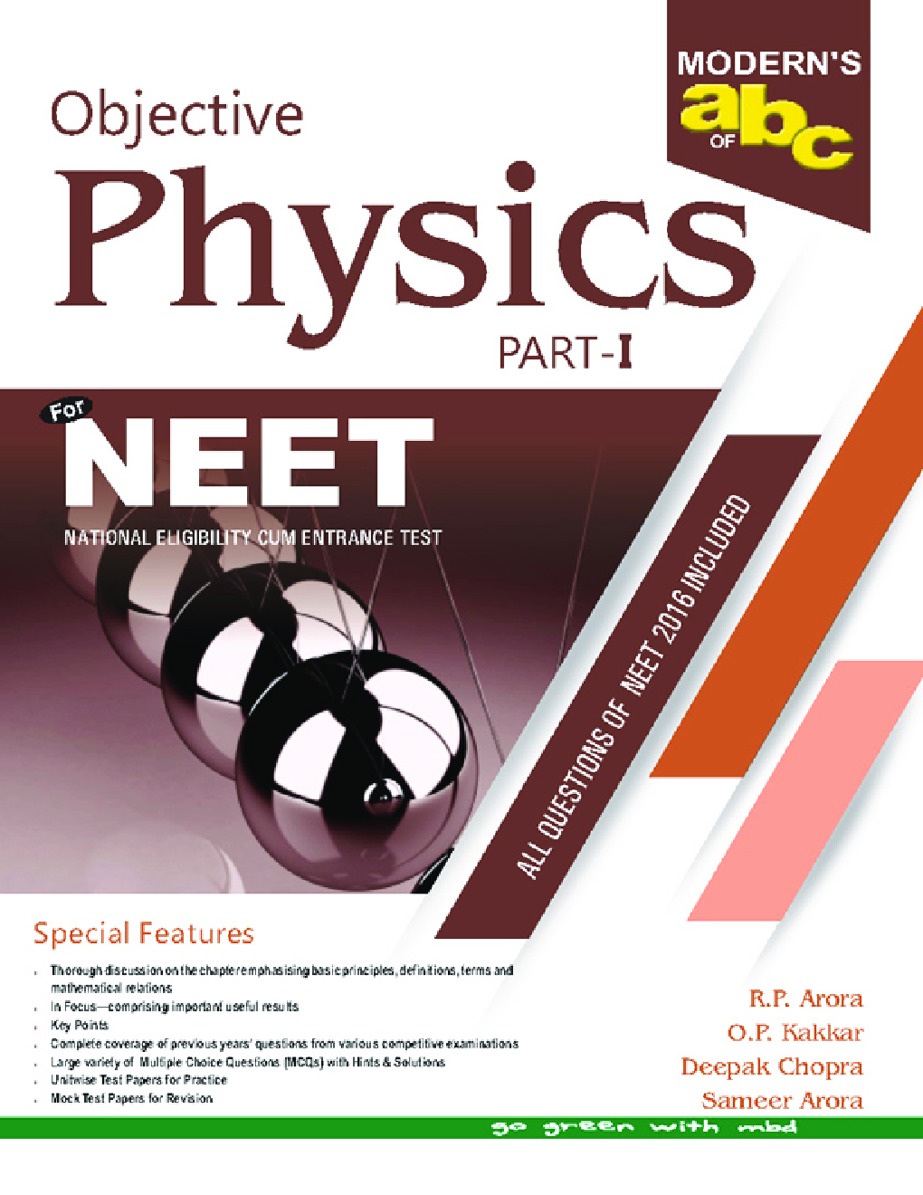 Moderns ABC Of Objective Physics For NEET Part-1 - Page 1