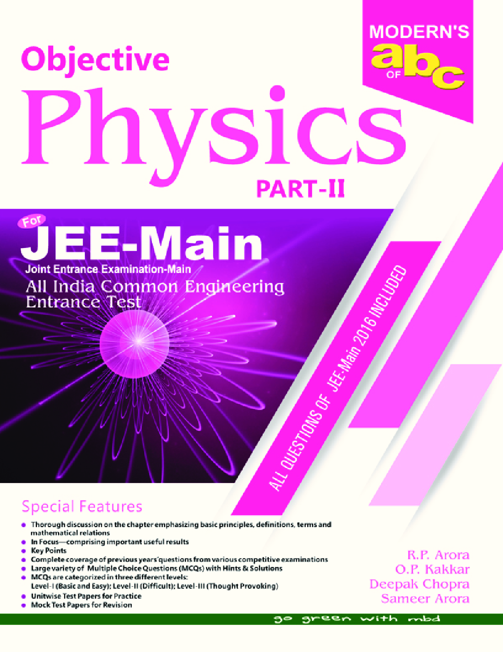 Moderns ABC Of Objective Physics JEE Main Part-2 - Page 1