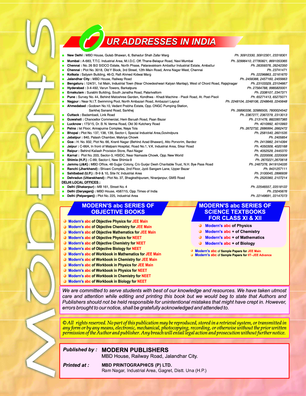 Moderns ABC Of Objective Chemistry For NEET Part-2 - Page 3