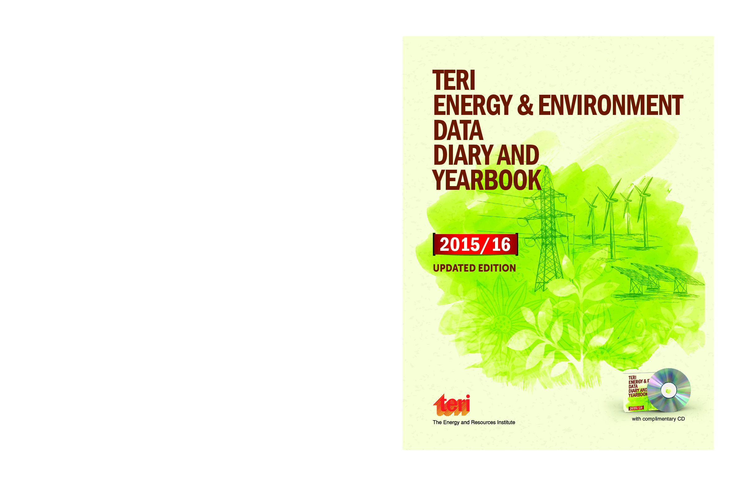 Teri Energy & Environment Data Diary And Yearbook (2015 /16) - Page 1